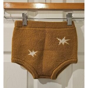 Rylee +‎ Cru Knit Bloomer Stars Goldenrod 2-3T NWT Toddler Baby Shorts
